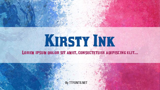 Kirsty Ink example